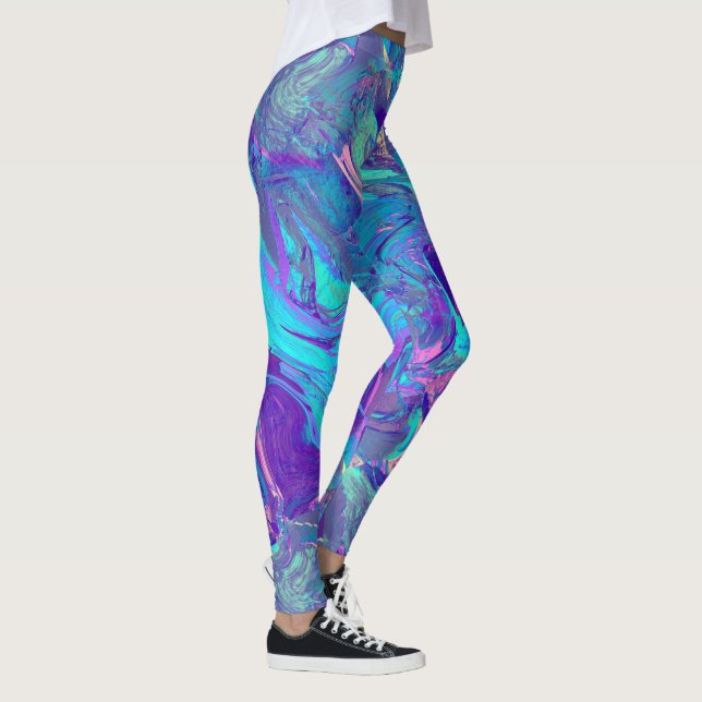 Legging ampulheta de fachada: (Direita)