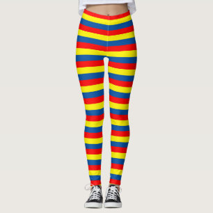 Legging Andorra Equador roménia moldávia colômbia flag str