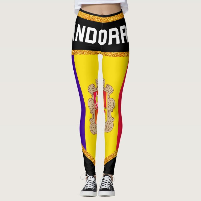 Legging Andorra Flag (Frente)