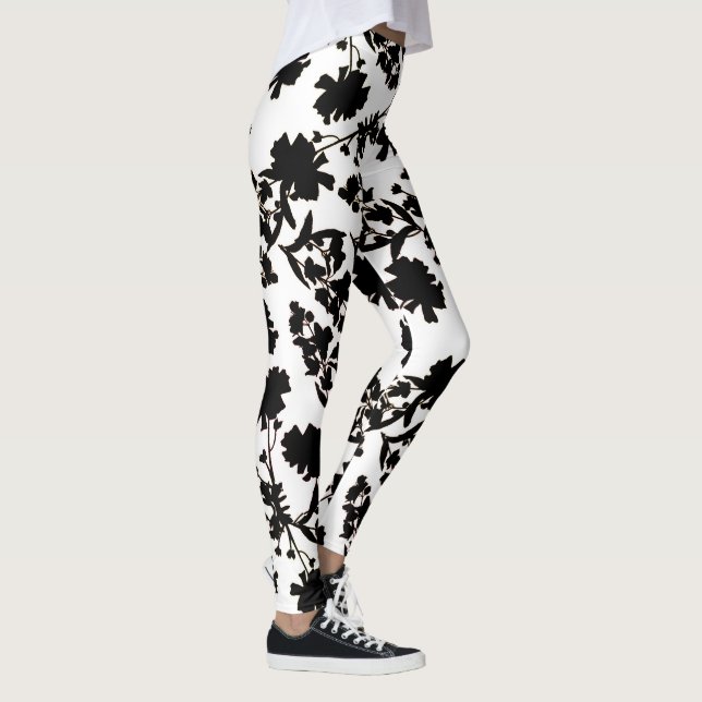 Legging Andreya Black and White (Direita)