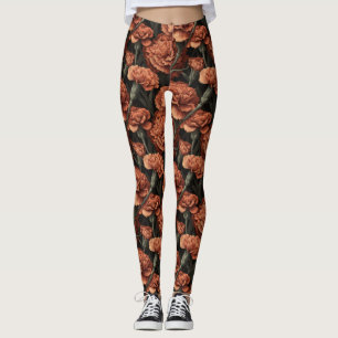 Legging Anêmonas Lindas Estética Crossfit Dourado