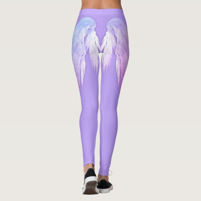 Legging ANGEL WINGS Fairy Purple (Verso)