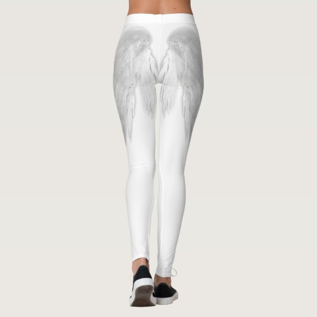 Legging ANGEL WINGS White (Verso)