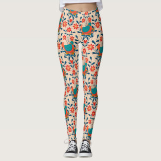Legging Angry Chicken Floral