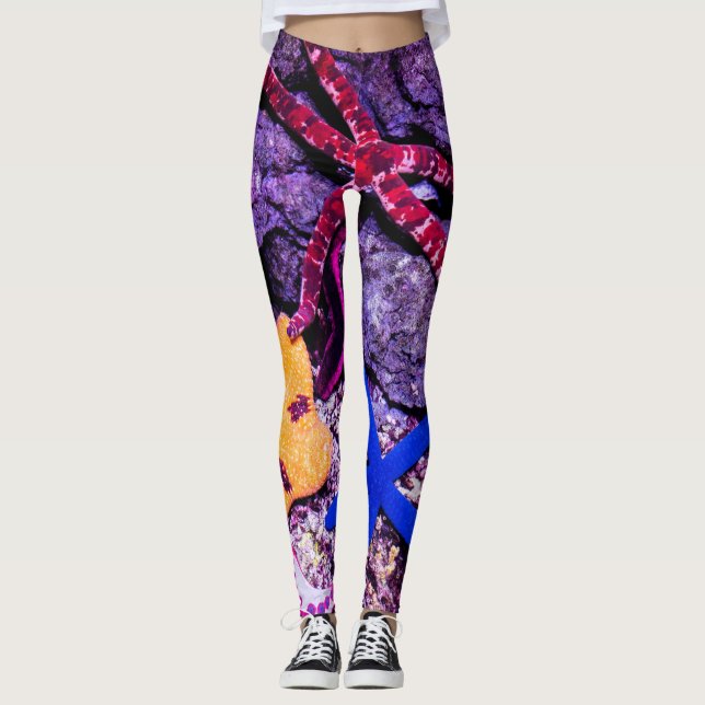 Legging Animais do mar (Frente)