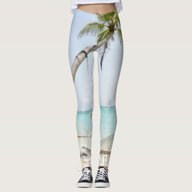 Legging Animais do mar bonito (Frente)