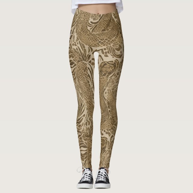 Legging Animal Print Serpiente (Frente)