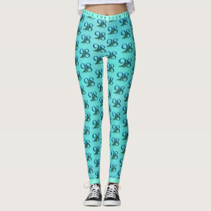 Legging Aniversário de 98 anos  Penas de Pavão