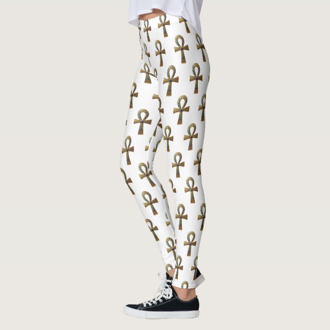 Legging Ankh Symbol Bedeutung – Schlüssel des Lebens´8 (Esquerda)
