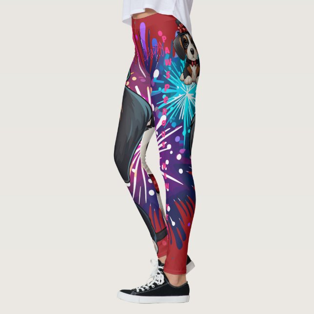 Legging Ano do Woofs! (Esquerda)
