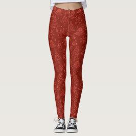 Legging Antecedentes de Natal Padrões Invisíveis