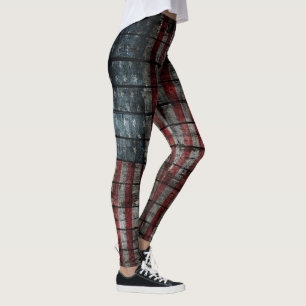 Legging Antiga bandeira russa americana