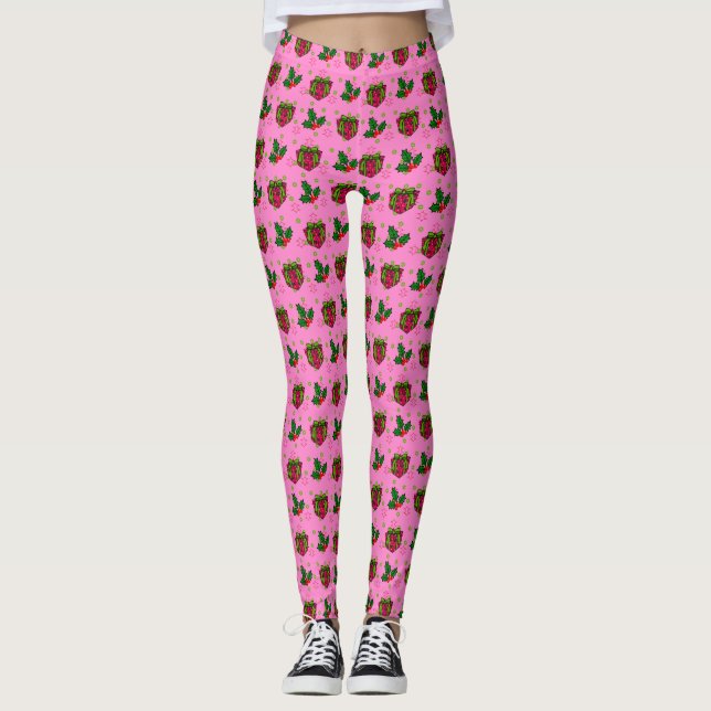 Legging Apresenta e Holly_pink (Frente)