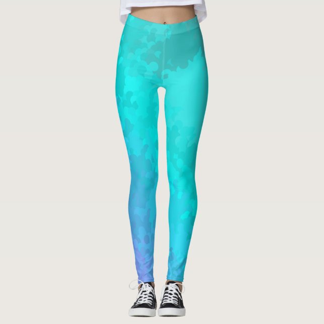 Legging Aqua Ombre (Frente)