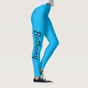 Legging Aqua Personalizado Personalizado XS (0-2) para XL 