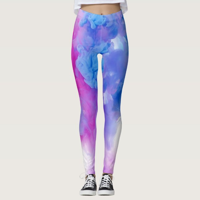 Legging Aquarelas do espectro (Frente)