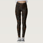 Legging Aranha-do-Dia-das-bruxas Negra Laranja Branco<br><div class="desc">Prepare-se para o Halloween com essas pernas assustadoras,  assustadoras,  mas bonitinhas,  do Halloween. Cobertas por pequenas teias de aranha laranja e branca e aranhas,  estas leggings trarão um pouco de diversão para o seu estilo de Halloween. Criado pela imprensa simplesmente de farmácia.</div>