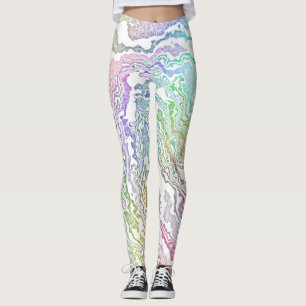 Legging Arco-íris Marmoreado