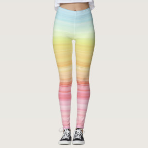 Legging Arco-íris Pastel