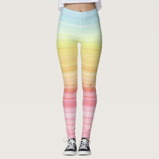 Legging Arco-íris Pastel