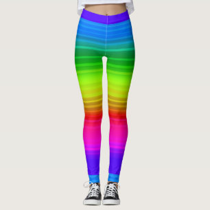 Legging Arco-íris riscado