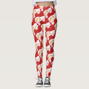 Legging arco íris skate quádruplo