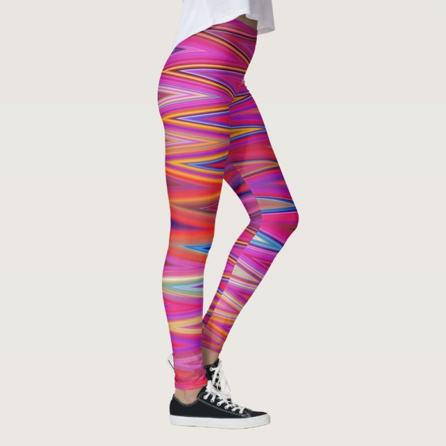 Legging Arco-íris ZigZag (Direita)