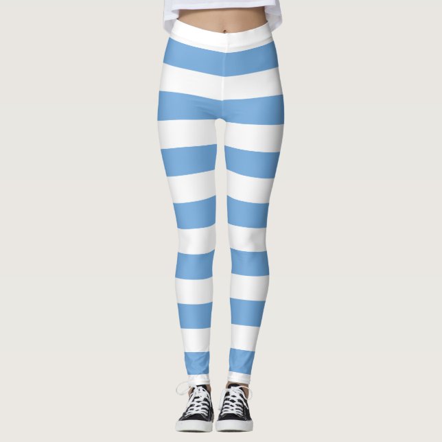 Legging Argentina - Cores de Bandeira Nacionais Horizontai (Frente)