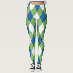 Legging Argyle Pattern
