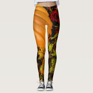 Legging Arranjo da abóbora e da mãe
