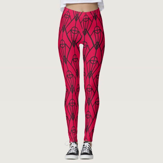 Legging Art Deco Diamantes (Frente)