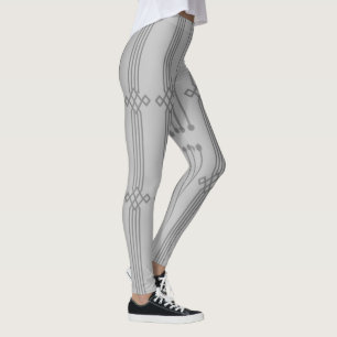 Legging Art Deco Lines