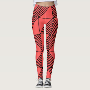 Legging Art Deco Lines