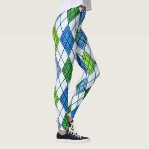 Legging Art Deco Rain Argyle