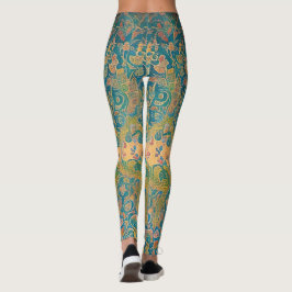 Legging Art nouveau e arte persa - arte digital inspirada