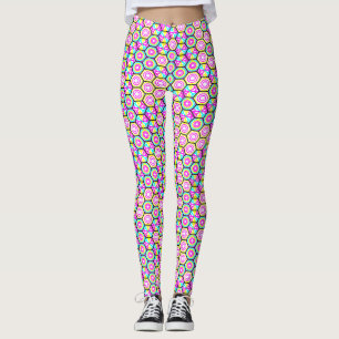 Legging Art Nouveau Estilos Geométricos