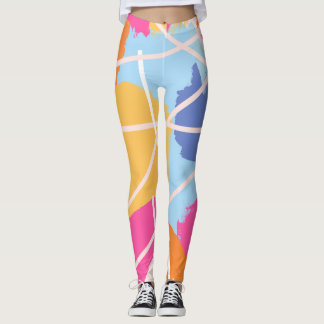 Legging Arte abstrata