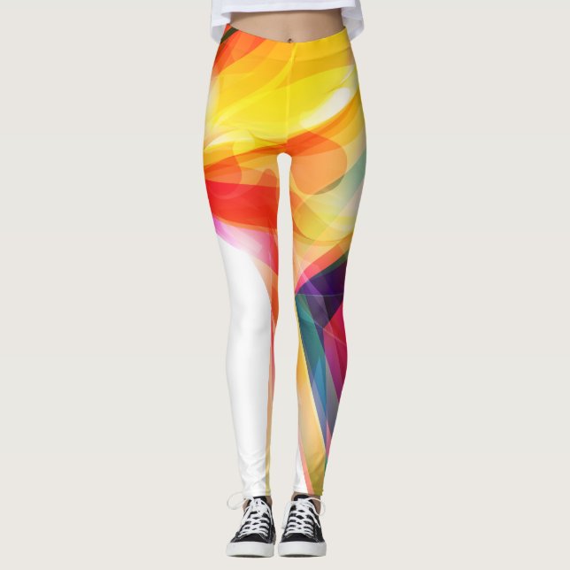 Legging Arte Abstrata 7 (Frente)