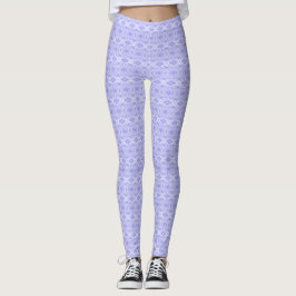 Legging Arte Abstrata de Aquarela Roxa Psychomachia
