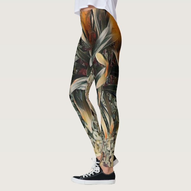 Legging Arte de Flores (Esquerda)