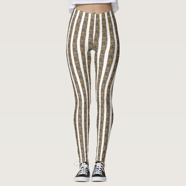 Legging Arte de rotação original (Frente)