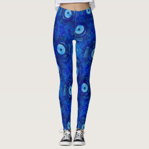 Legging Arte digital legal, moderna do teste padrão de