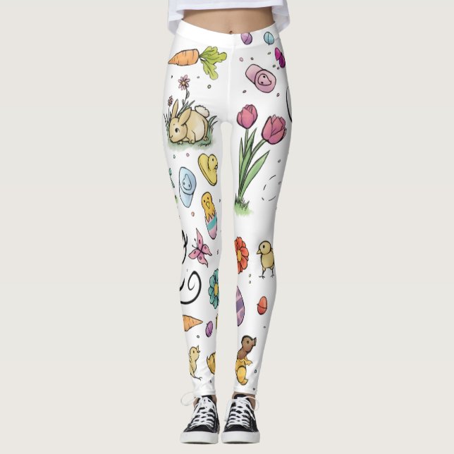 Legging Arte do felz pascoa (Frente)