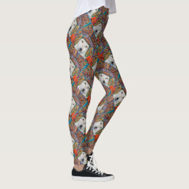 Legging Arte do Lobo Branco