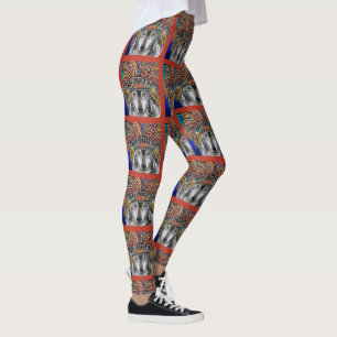 Legging Arte do Lobo Cinzento