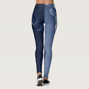 Legging Arte Emocional Azul Fumada