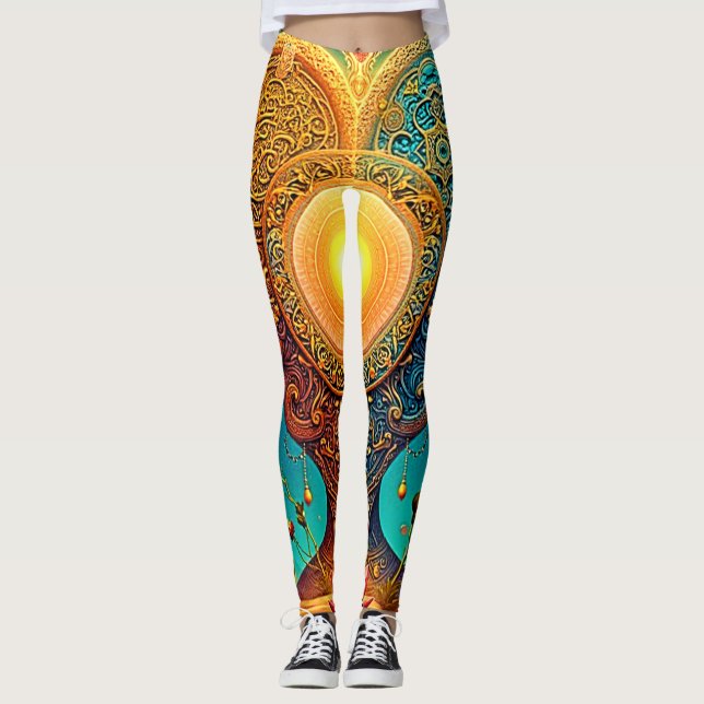 Legging Arte espiritual despertando (Frente)