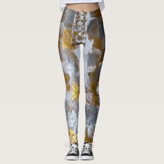 Legging arte feita à mão