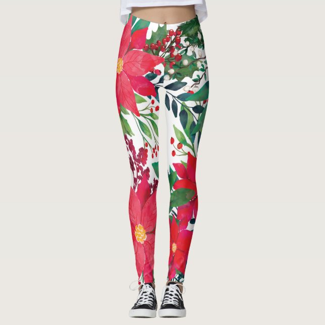 Legging Arte Floral Moderna (Frente)