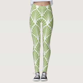 Legging Arte Geométrica Deco, padrão sem costura